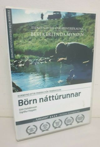 Björn Náttúrunnar Aka Children Of Nature (rare Icelandic Movie) Dvd 1991