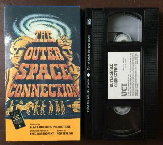 The Outer Space Connection Oop Vhs Tape Sci - Fi Rare Vci Release Rod Serling