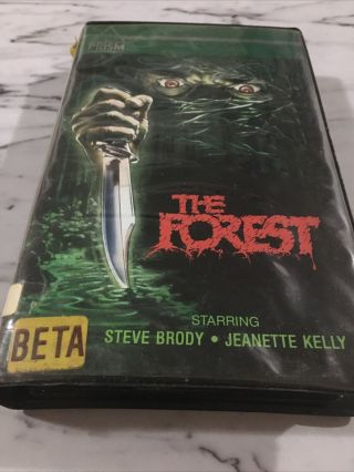 Betamax The Forest,  Rare Horror,  Big Box,  Not Vhs