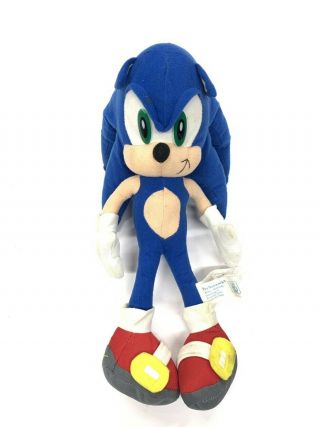Vintage Sega Sonic The Hedgehog 15 " Plush Figure 1991 - 2006 Toy Network Rare