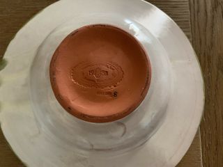 Mackenzie Childs Vintage Striped Pottery Bowl 8 1/2” Rare 3