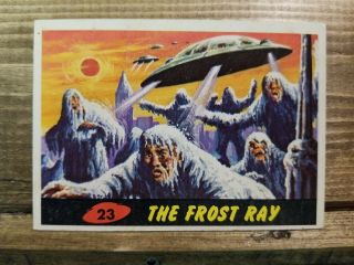 1962 Topps Mars Attacks: The Invasion Begins Card 23 Great Shape And Rare
