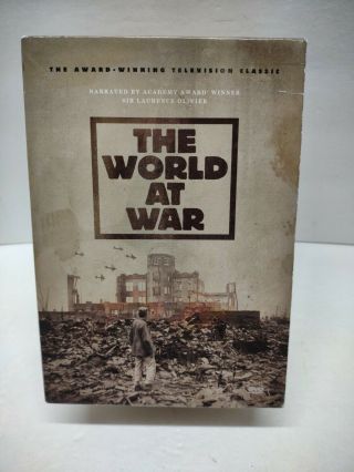 The World At War Complete 11 Disc Dvd Box Set A&e Rare Ii Ww2 Documentary