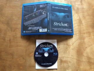 Stricken Blu Ray R Squared Films Obscure Horror It Waits In The Dark Rare