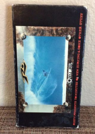 Rusty Overdrive - Retro Vintage Surfing Vhs - Taylor Knox Shane Powell Rare