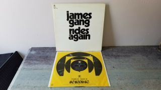 Rare James Gang Rides Again Abc S - 711 Stereo Vinyl Lp Album Joe Walsh