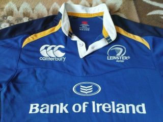 RARE RUGBY SHIRT - LEINSTER RUGBY TRAINING 2008 - 2009 SIZE XL 2
