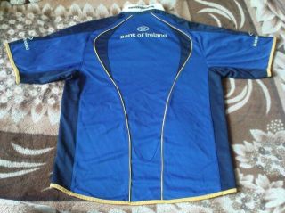 RARE RUGBY SHIRT - LEINSTER RUGBY TRAINING 2008 - 2009 SIZE XL 3