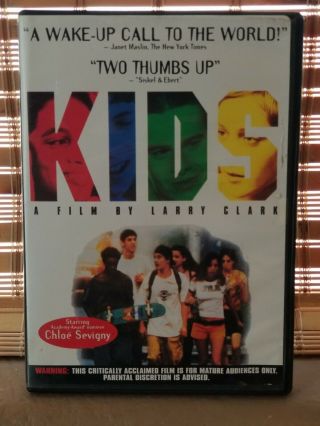 Kids (dvd,  2000) Rare Movie,  Oop,  Larry Clark,  Collectors Item