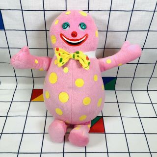 Rare Vintage Mr Blobby Soft Plush Toy Bbc Noel 
