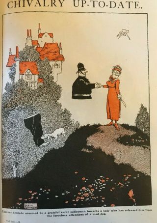 Chivalry W Heath Robinson Artist Illustrations Rare Old Antique Edwardian 1919