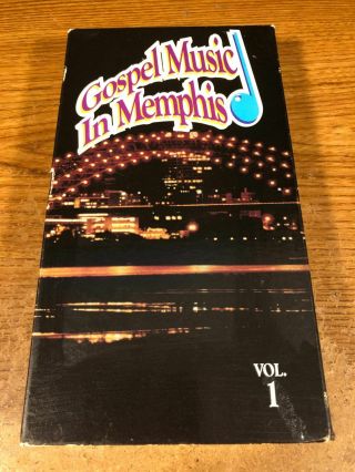 Gospel Music In Memphis Volume 1 Vhs Vcr Video Tape Rare