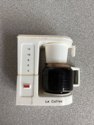 Vintage Acme Refrigerator Magnet Le Coffee Pot Rare Dark Pot