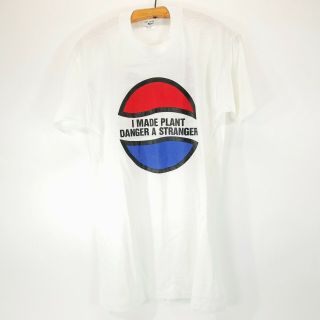 Rare Pepsi Factory Employee Promo Shirt - Two Side Print - Xl 46 - 48