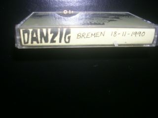 DANZIG [THE MISFITS] Bremen 1990 rare PUNK ROCK HARDCORE,  Hammersmith Odeon 3
