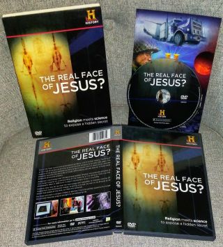 The Real Face Of Jesus? (dvd,  2010) Oop - Very Rare/ History Channel/ Vg