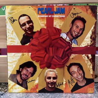 Pearl Jam Someday At Christmas 7” Holiday Single Vinyl Rare