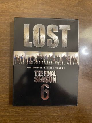 Lost: The Complete Sixth Season 6 (dvd,  2010,  5 - Disc Set) Rare Oop