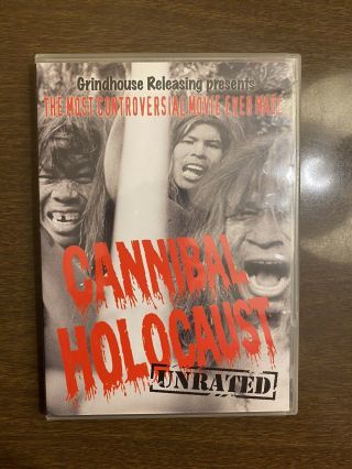 Cannibal Holocaust (dvd,  2008,  2 - Disc Set,  Unrated Deluxe Edition) Rare Oop
