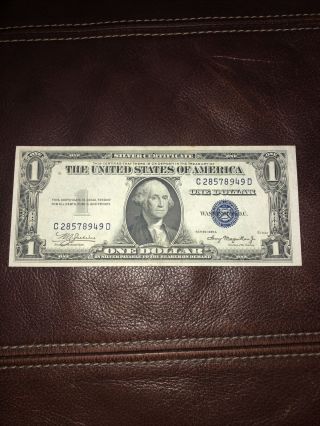 Uncirculated - 1935 A - $1 - Silver Certificate - Blue Seal - Rare And Valuable