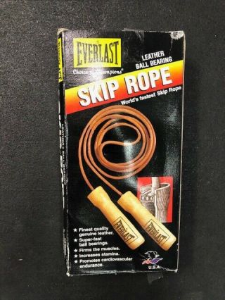 Everlast Jump Rope 8 Foot Length Rare