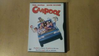 Rare Oop Dvd Carpool (1996) Tom Arnold Arthur Hiller Comedy Snapcase 2004 R1 Htf