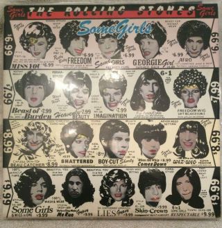 The - Rolling - Stones - Some - Girls - Lp - Vinyl - 1978 - Banned - Celebrity 1st Version Nm Rare
