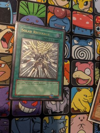 Yu - Gi - Oh Solar Recharge Ultimate Rare Lodt - En052 Unlimited Edition Lp
