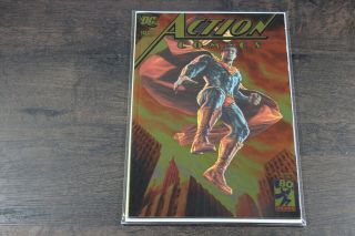 Action Comics 1000 Rare gold foil Lee Bermejo variant NM unread High res 3