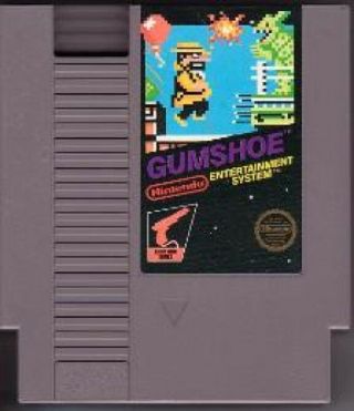 Gum Shoe Gumshoe Classic Nintendo Game Rare Nes Hq