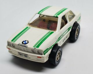 Vintage Darda Motor BMW Alpina 323i Pull Back Diecast Racing Car RARE 2