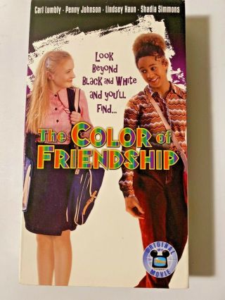 Color Of Friendship,  Penny Johnson,  (vhs,  2002) Not On Dvd,  Rare Vhs,  Like