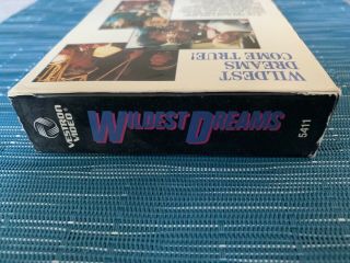 Wildest Dreams Vestron Lightning Pictures Teen Sex Romp Comedy Cult Rare VHS 3