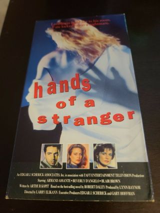 Hands Of A Stranger Vhs,  Rare Htf