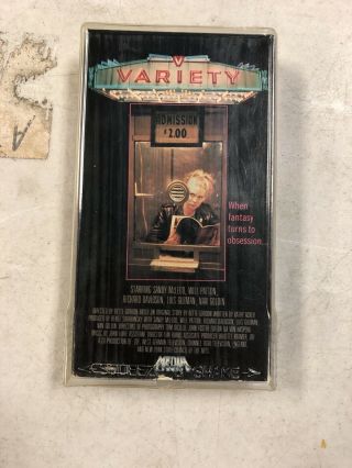 Variety (vhs) - Sandy Mcleod - Vintage Vhs - Media - Rare Tape