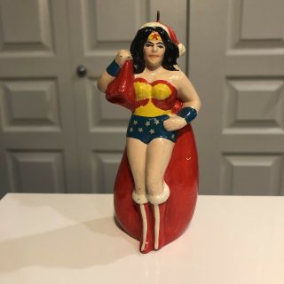 Vintage Wonder Woman Dc Comics 1979 Christmas Ornament Ultra Rare