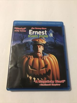 Ernest Scared Stupid (blu - Ray Disc,  2011) Rare Htf Oop
