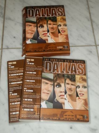 Dallas - The Complete Sixth Season (dvd,  2007,  5 - Disc Set) 28 Episodes Rare Oop