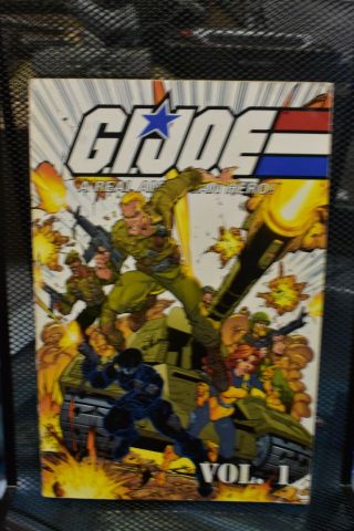 G.  I.  Joe A Real American Hero Classic Volume 1 Marvel Idw Tpb Rare Oop Cobra
