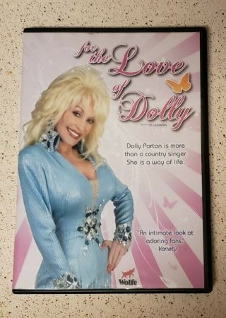 For The Love Of Dolly (dvd,  2008) Rare Oop Dolly Parton Fan Documentary.