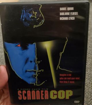 Scanner Cop (dvd) Rare Oop Horror Sci - Fi Scanners Region 1