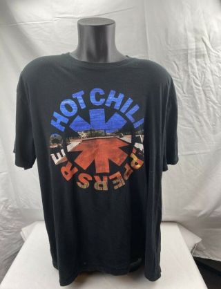 Red Hot Chili Peppers T - Shirt Mens 2xl Xxl Vintage Rock Band Rhcp Tour Rare
