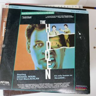 The Hidden Laserdisc Ld Very Rare Great Horror Film