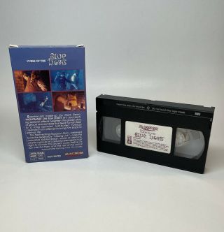 Curse of the Blue Lights VHS Magnum Entertainment RARE 3