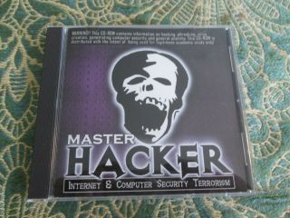 Master Hacker Internet & Computer Security Terrorism Cd - Rom Very Rare