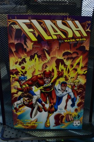 The Flash By Mark Waid Deluxe Edition Volume 4 Dc Tpb Rare Oop Speed