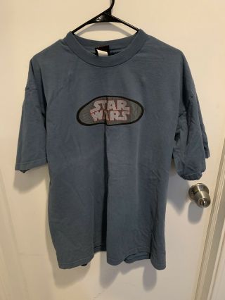 Rare Vintage Star Wars Phantom Menace Shirt Xl
