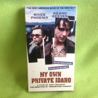 My Own Private Idaho Rare Vhs River Phoenix & Keanu Reeves 1992 Line