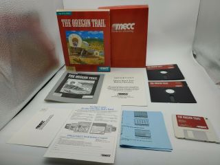 The Oregon Trail Pc Rare Mecc 1990 Ibm/tandy.  Complete