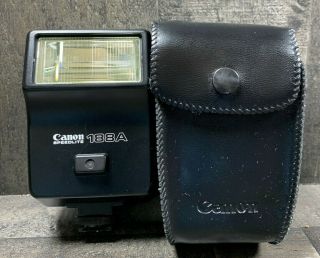 Canon Speedlite 188a Flash Unit Vintage Rare Photography Photo Camera Flashes✨✨